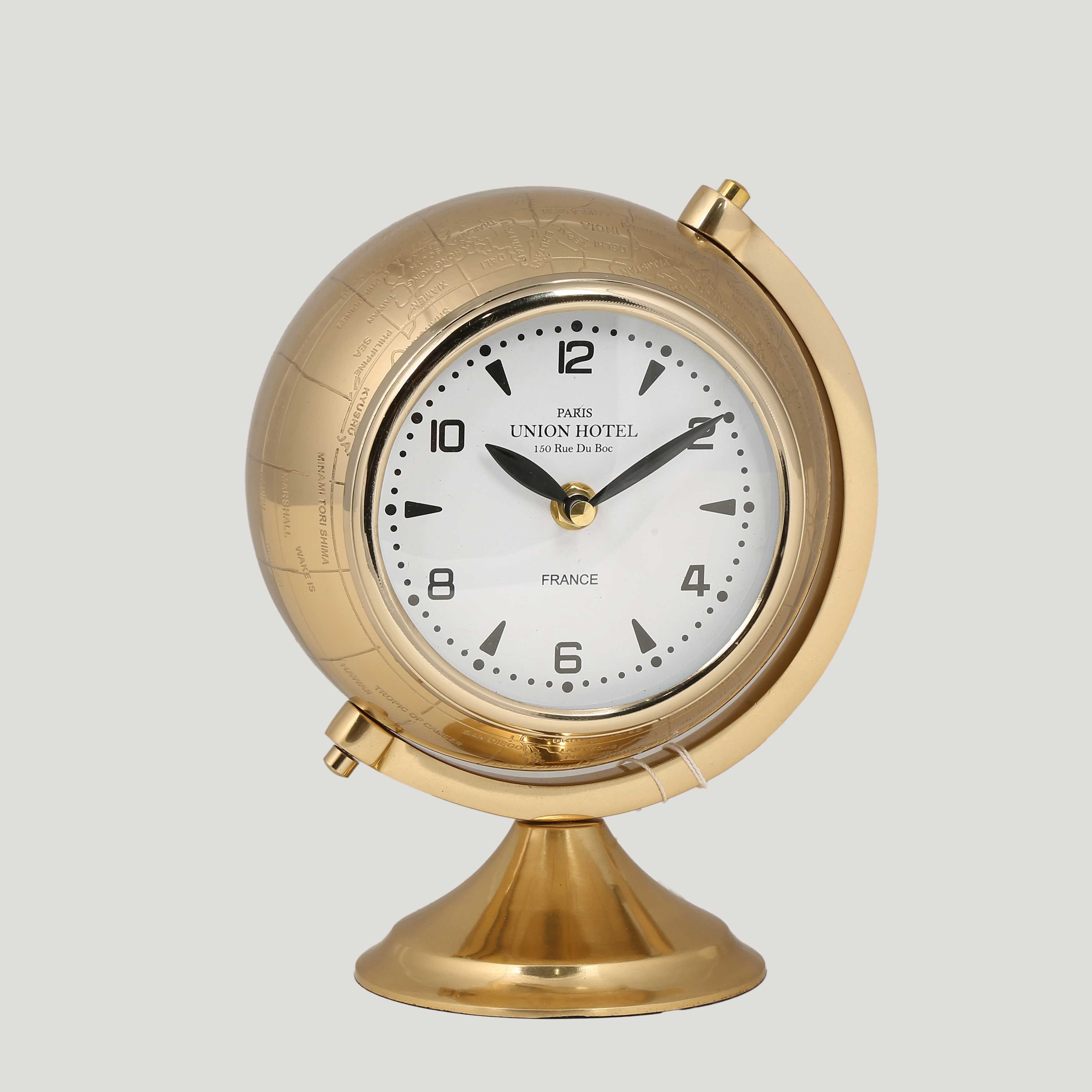 Metal Küre Saat  AK.IV0336